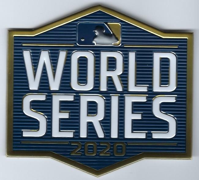 2020 MLB World Series Patch