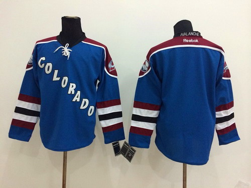 Colorado Avalanche Blank Blue Third Jersey