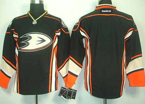 Anaheim Ducks Blank Black Third Jersey