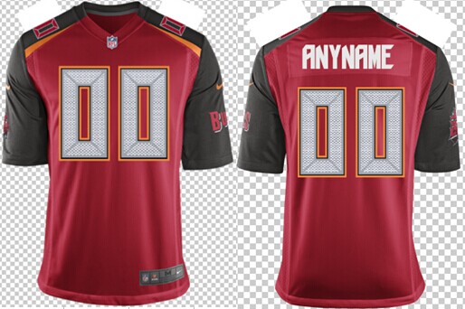 Kids' Nike Tampa Bay Buccaneers Customized 2014 Red Game Jersey