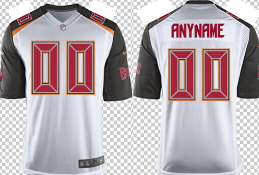 Kids' Nike Tampa Bay Buccaneers Customized 2014 White Game Jersey