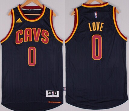 Cleveland Cavaliers #0 Kevin Love Revolution 30 Swingman 2014 New Navy Blue Jersey