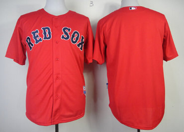 Boston Red Sox Blank Red Jersey