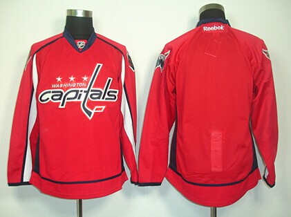 Washington Capitals Blank Red Kids Jersey