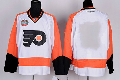 Philadelphia Flyers Blank  White Winter Classic Jersey