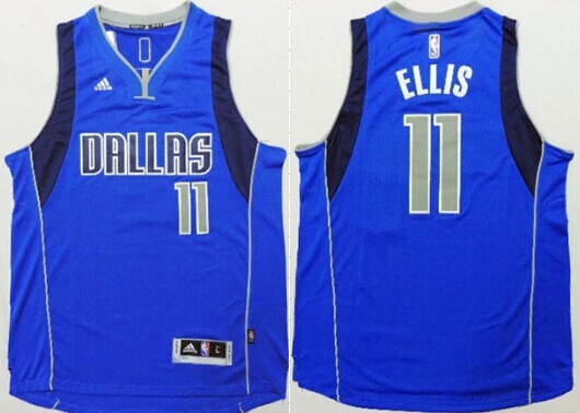 Dallas Mavericks #11 Monta Ellis Revolution 30 Swingman 2014 New Light Blue Jersey