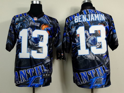 Nike Carolina Panthers #13 Kelvin Benjamin 2014 Fashion Elite Jersey