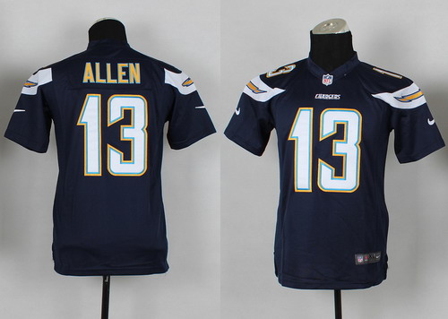 Nike San Diego Chargers #13 Keenan Allen 2013 Navy Blue Game Kids Jersey