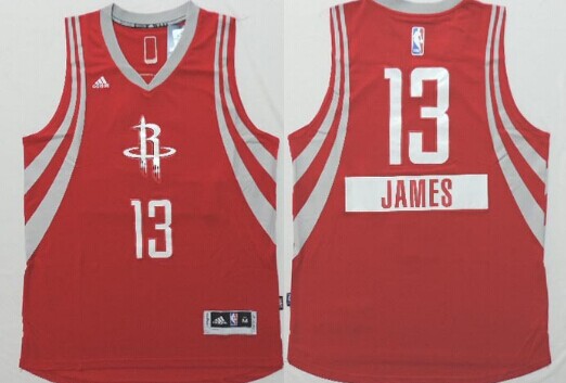 Houston Rockets #13 James Harden Revolution 30 Swingman 2014 Christmas Day Red Jersey