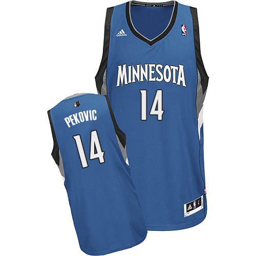 Minnesota Timberwolves #14 Nikola Pekovic Blue Swingman Jersey