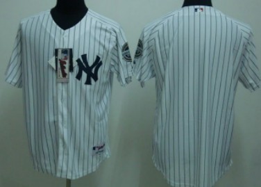 New York Yankees Blank White Jersey 