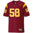 USC Trojans #58 Maualuga Red Jersey