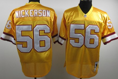 Tampa Bay Buccaneers #56  Hardy Nickerson Orange Throwback Jersey