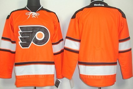 Philadelphia Flyers Blank 2012 Winter Classic Orange Jersey 