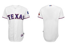 Texas Rangers Blank White Kids Jersey 