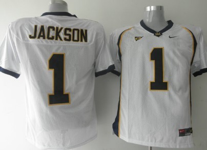 California Golden Bears #1 Jackson White Jersey