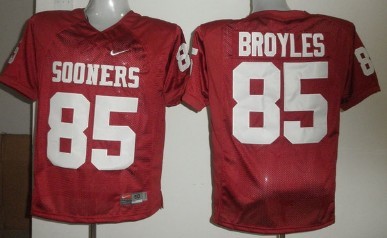 Oklahoma Sooners #85 Ryan Broyles Red Jersey