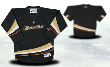 Anaheim Ducks Youths Customized Black Jersey 