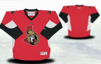 Ottawa Senators Youths Customized Red Jersey