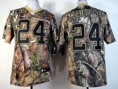 Nike Dallas Cowboys #24 Morris Claiborne Realtree Camo Elite Jersey 