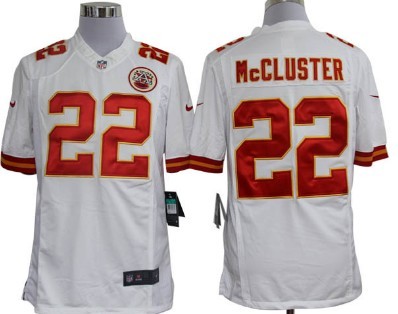 Nike Kansas City Chiefs #22 Dexter McCluster White Limited Jersey