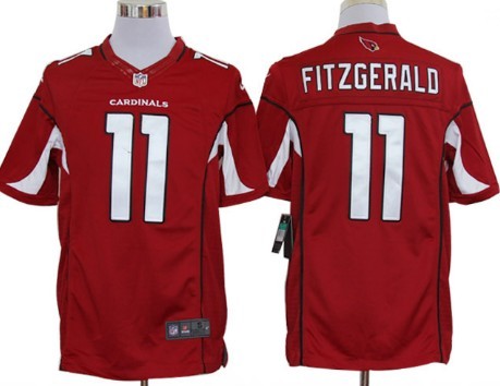 Nike Arizona Cardinals #11 Larry Fitzgerald Red Limited Jersey 