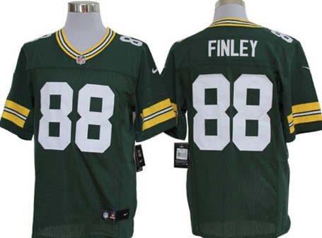 Nike Green Bay Packers #88 Jermichael Finley Green Limited Jersey 