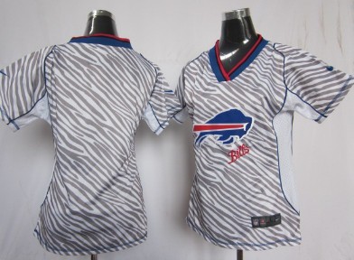 Nike Buffalo Bills Blank 2012 Womens Zebra Fashion Jersey 