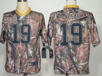 Nike Cleveland Browns #19 Bernie Kosar Realtree Camo Elite Jersey 