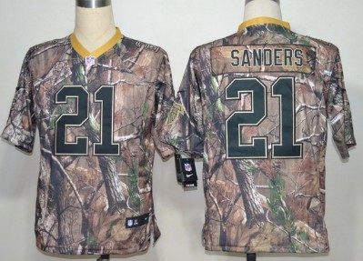 Nike Atlanta Falcons #21 Deion Sanders Realtree Camo Elite Jersey