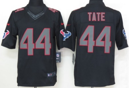 Nike Houston Texans #44 Ben Tate Black Impact Limited Jersey 