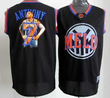 New York Knicks #7 Carmelo Anthony Notorious Fashion Jersey