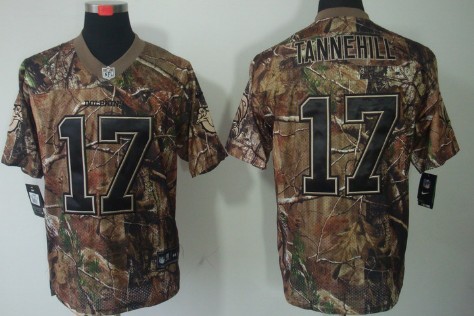 Nike Miami Dolphins #17 Ryan Tannehill Realtree Camo Elite Jersey