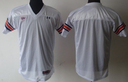 Auburn Tigers Blank White Jersey