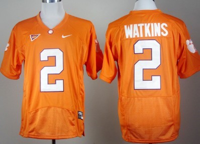 Clemson Tigers #2 Sammy Watkins Orange Pro Combat Jersey