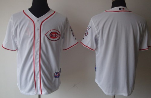 Cincinnati Reds Blank White Jersey