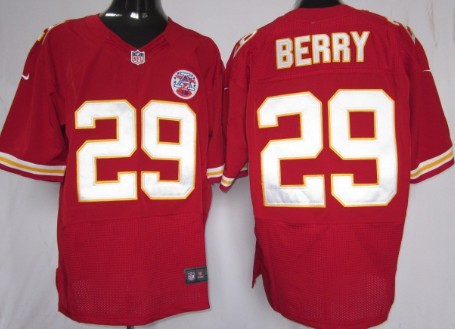 Nike Kansas City Chiefs #29 Eric Berry Red Elite Jersey