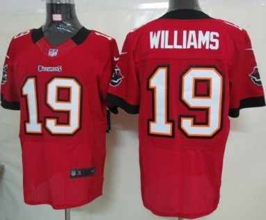 Nike Tampa Bay Buccaneers #19 Mike Williams Red Elite Jersey 