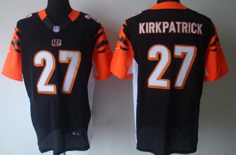 Nike Cincinnati Bengals #27 Dre Kirkpatrick Black Elite Jersey 