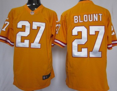 Nike Tampa Bay Buccaneers #27 Legarrette Blount Orange Game Jersey 