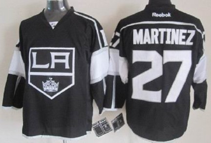 Los Angeles Kings #27 Alec Martinez Black Jersey 