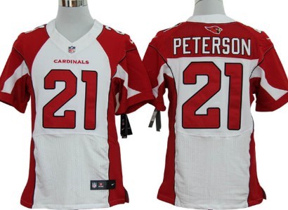 Nike Arizona Cardinals #21 Patrick Peterson White Elite Jersey 