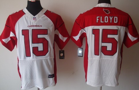 Nike Arizona Cardinals #15 Michael Floyd White Elite Jersey