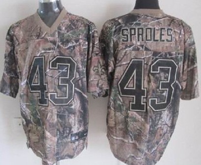 Nike New Orleans Saints #43 Darren Sproles Realtree Camo Elite Jersey 