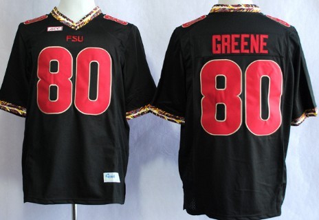 Florida State Seminoles #80 Rashad Greene 2013 Black Jersey