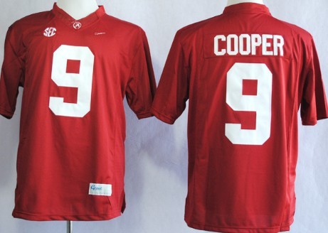 Alabama Crimson Tide #9 Amari Cooper 2014 Red Limited Jersey 