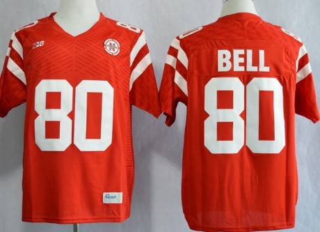 Nebraska Cornhuskers #80 Kenny Bell 2013 Red Jersey 