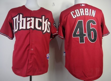 Arizona Diamondbacks #46 Patrick Corbin Red Jersey 