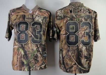 Nike Denver Broncos #83 Wes Welker Realtree Camo Elite Jersey 