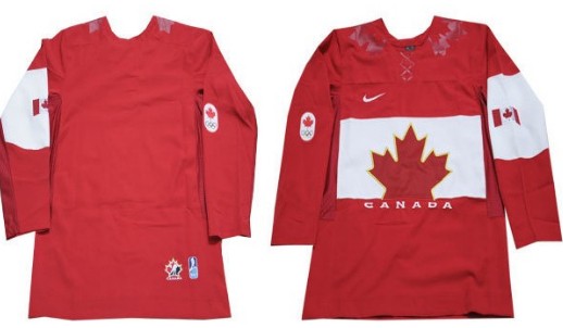 2014 Olympics Canada Blank Red Kids Jersey 